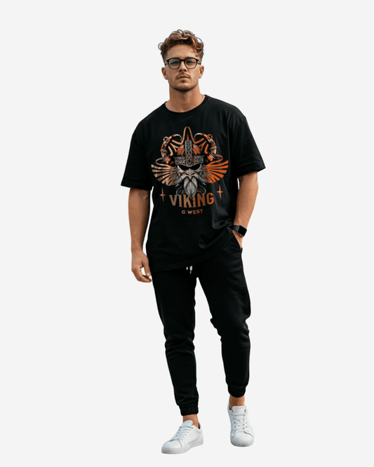 Camiseta G West Viking extragrande para hombre