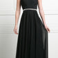 Cinderella Divine W0014 Long Gown Sleeveless Pleated Rhinestone Waist