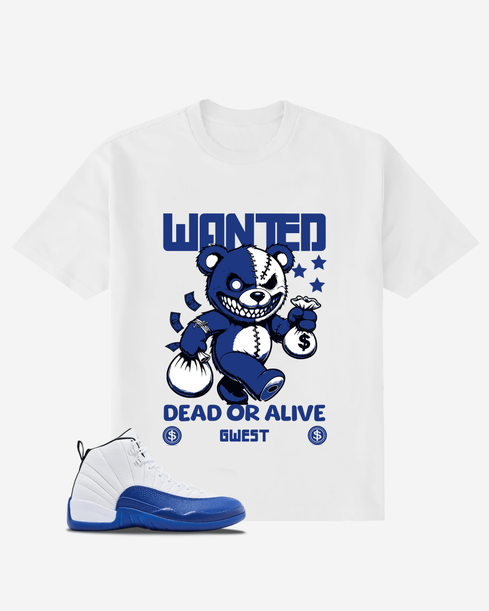 G West Wanted Dead Or Alive Oversized T-Shirt Mens