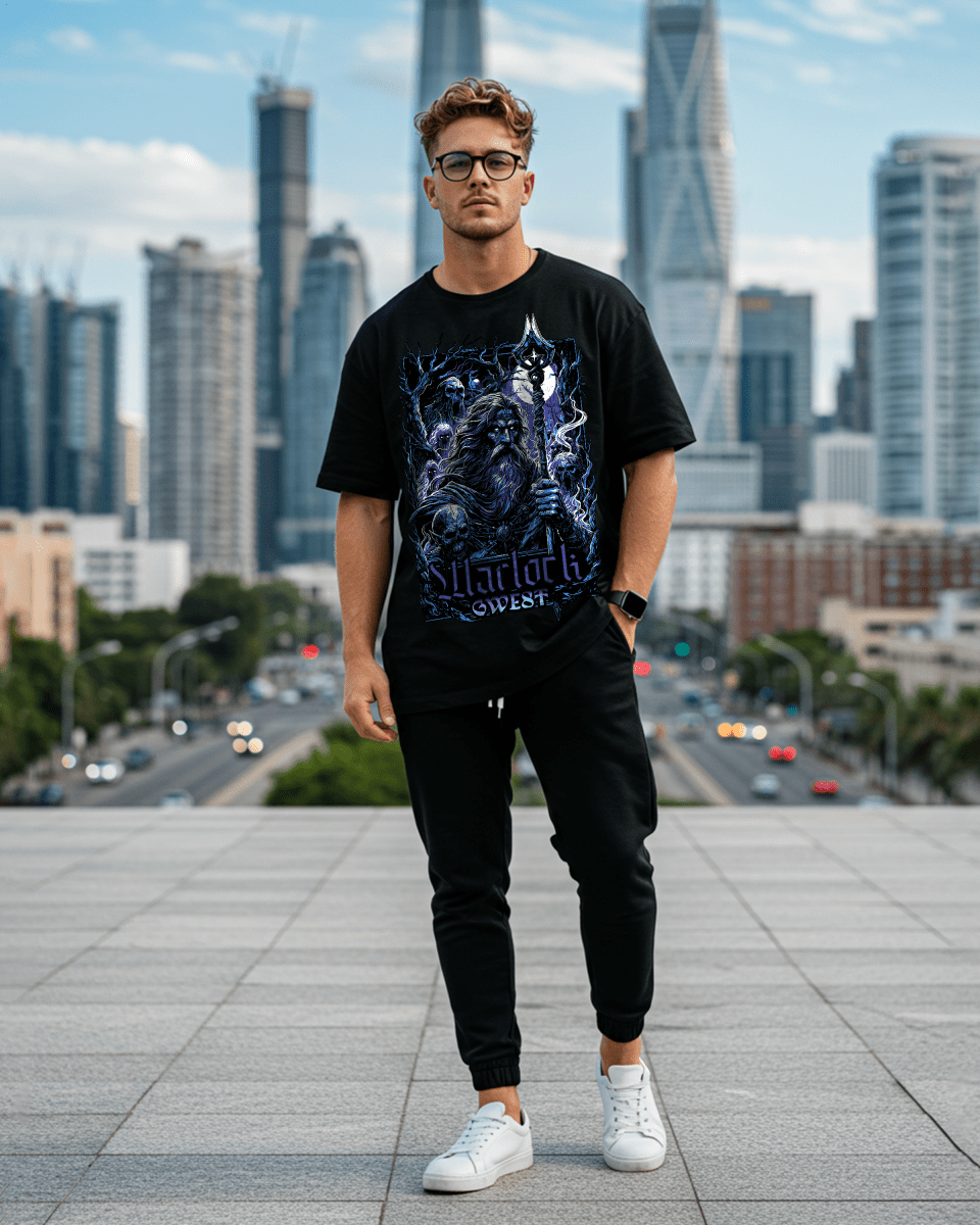 G West Warlock Oversized T-Shirt Mens