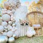 Warm Gray Balloon Garland
