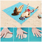 Manta de playa impermeable sin arena