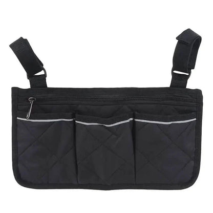 Wheelchair Armrest Organizer Bag