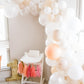 White Balloon Garland