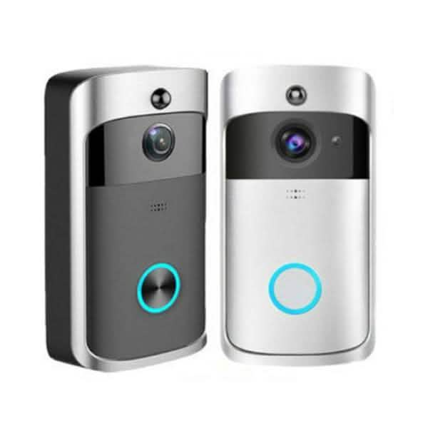 Timbre inalámbrico WiFi con video, conversación bidireccional, cámara de seguridad HD con PIR inteligente