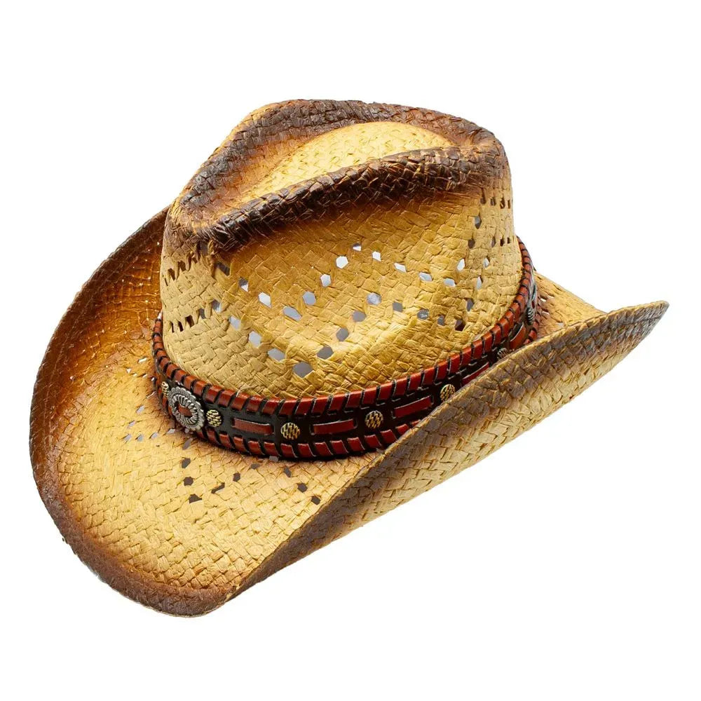 Peter Grimm Wilbur - Sombrero vaquero de paja