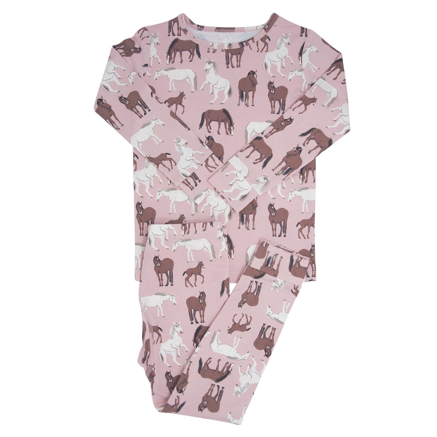 Conjunto de pijama Wild Horses para niños grandes