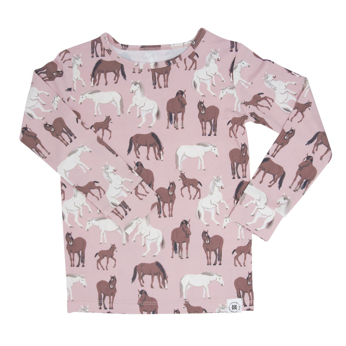 Conjunto de pijama Wild Horses para niños grandes