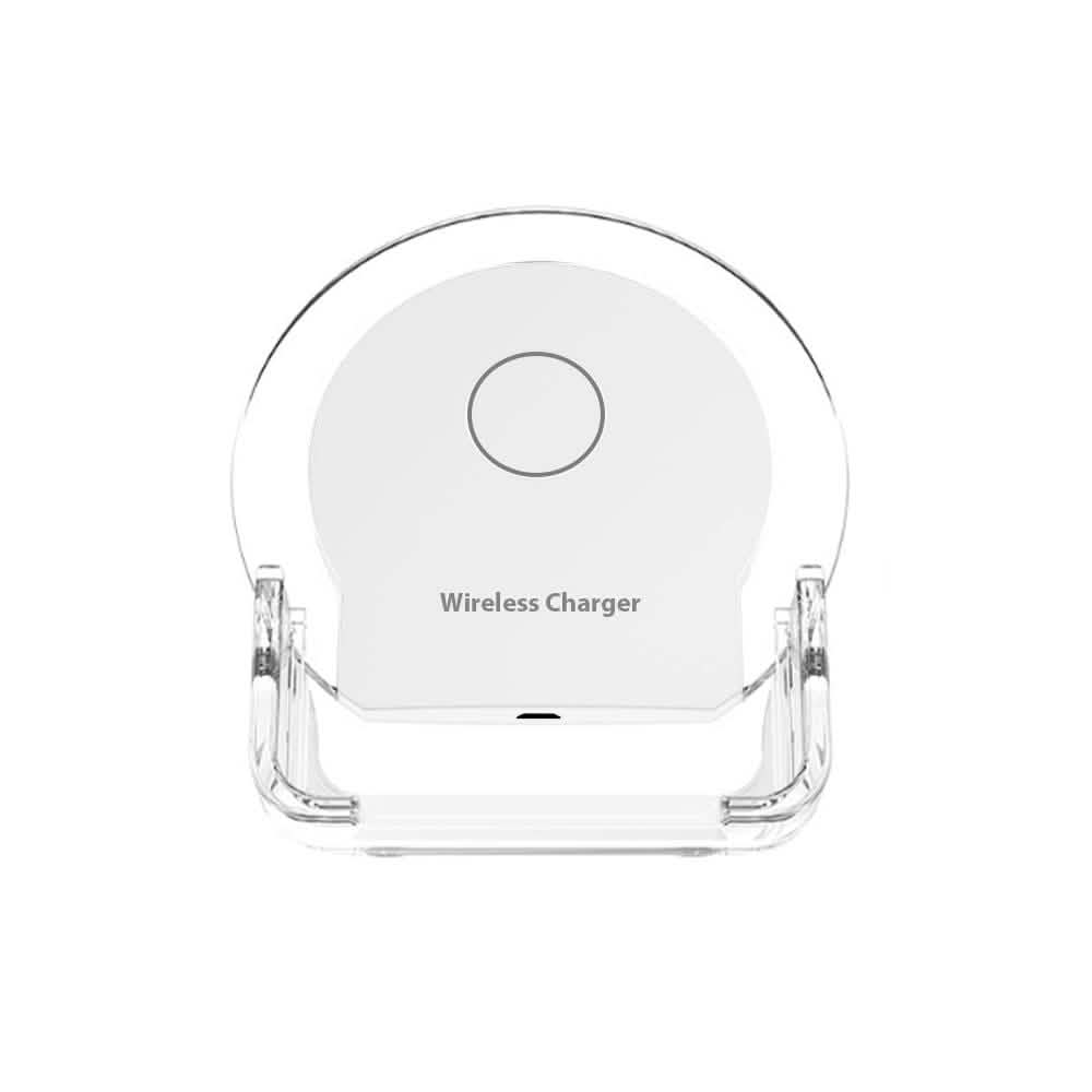Carga inalámbrica con soporte para teléfono