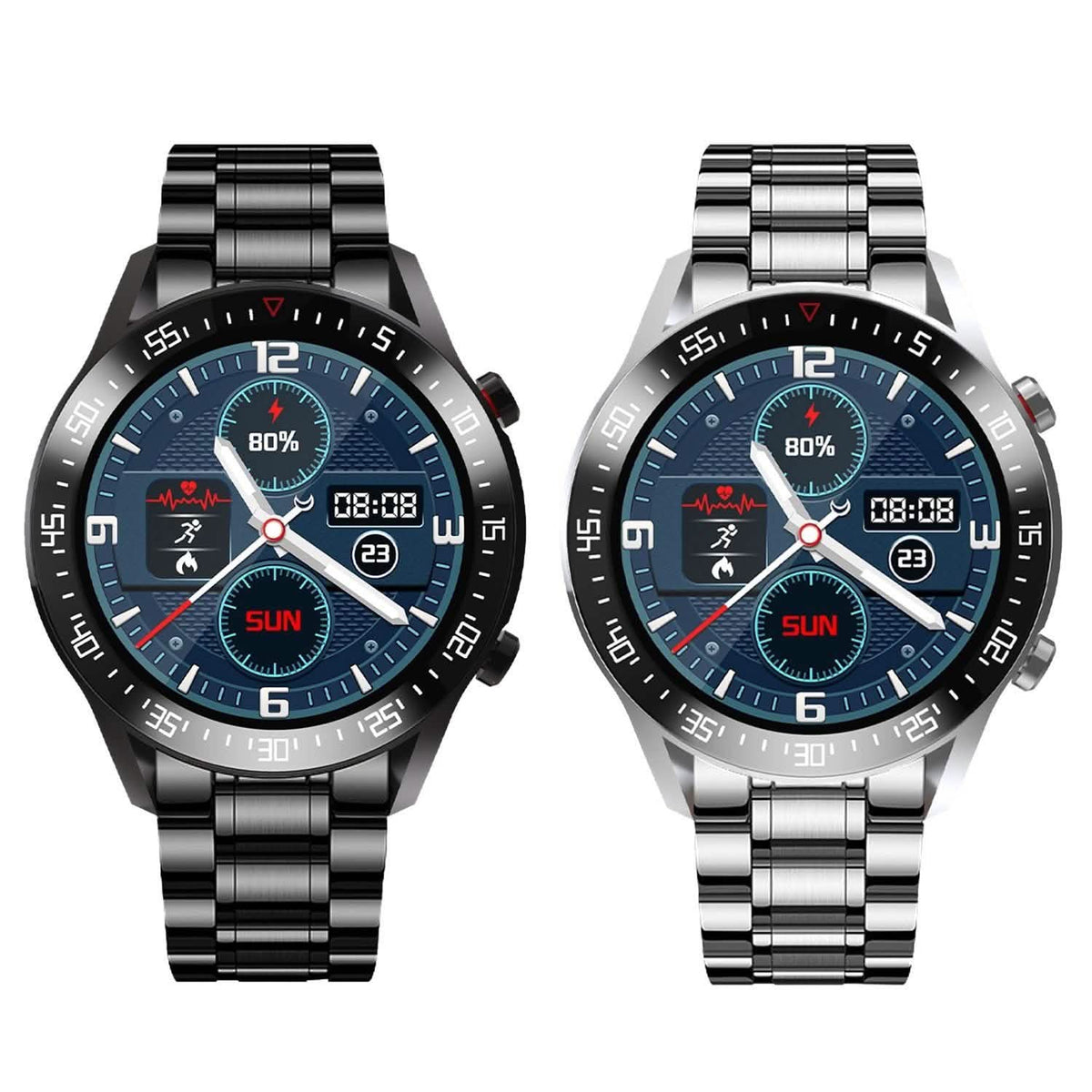 Pulsera Deportiva Inteligente Inalámbrica con Monitor de Actividad y Resistencia al Agua IP68