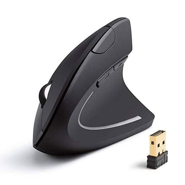 Ratones inalámbricos verticales para videojuegos