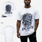 G West Wisdom Of the Ancients Oversized T-Shirt Mens