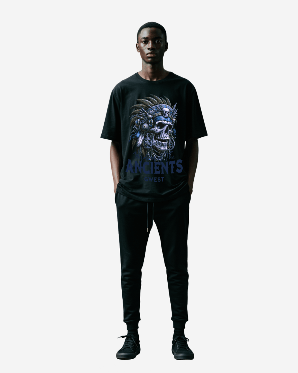 G West Wisdom Of the Ancients Oversized T-Shirt Mens