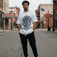 G West Wisdom Of the Ancients Oversized T-Shirt Mens