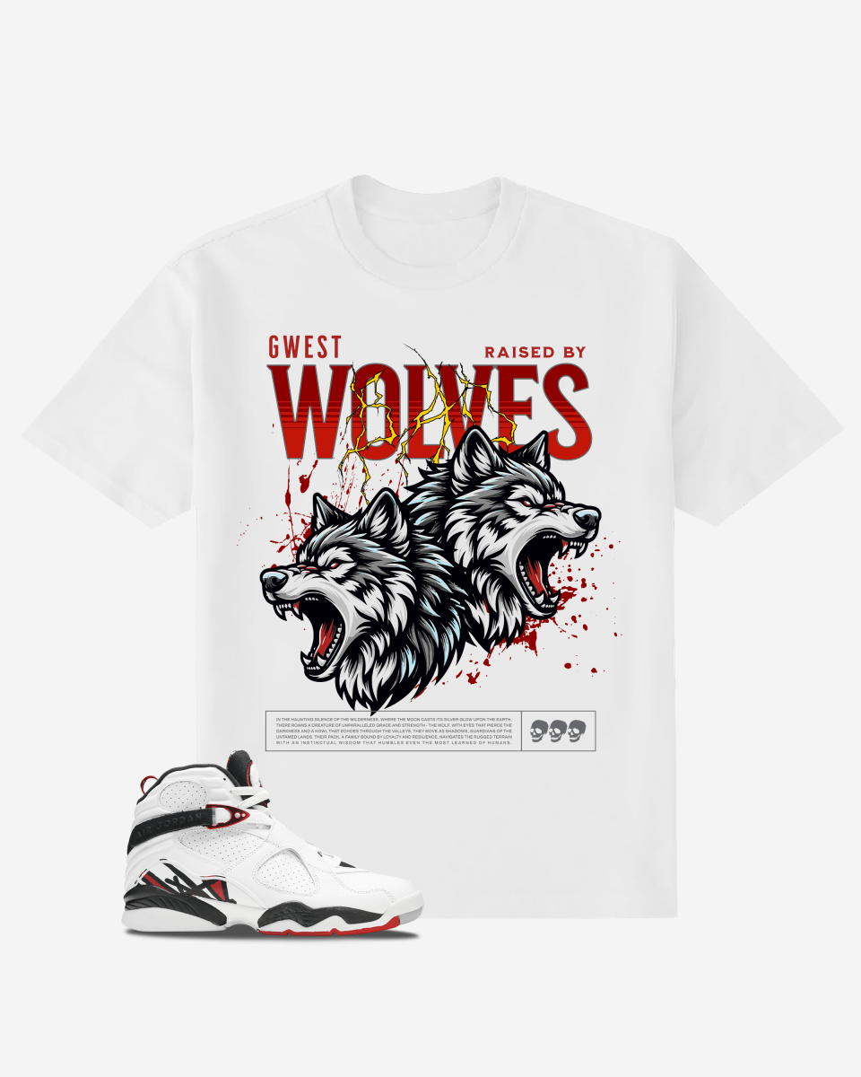 G West Wolves Oversized T-Shirt Mens