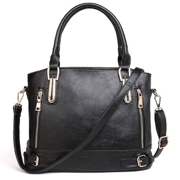 Bolsos de mujer de cuero genuino de moda, bandoleras de lujo