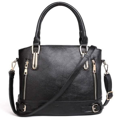 Bolsos de mujer de cuero genuino de moda, bandoleras de lujo
