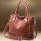 Bolsos de mujer de cuero genuino de moda, bandoleras de lujo