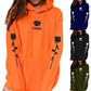 Women's Fashion Casual Tops Rose Print Warm Hoodies