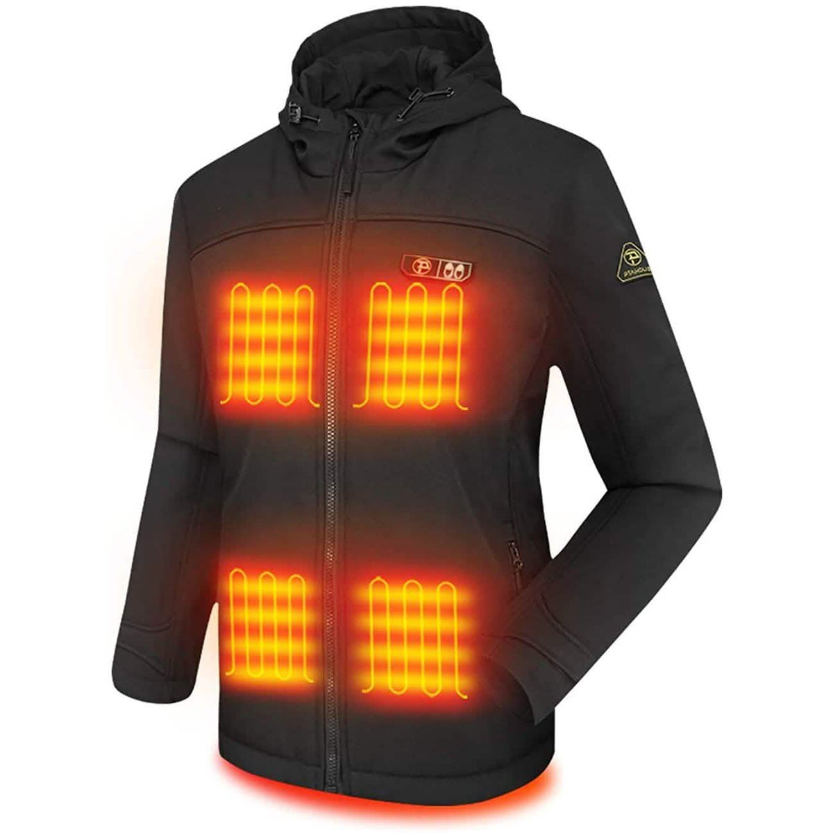 Chaqueta Térmica Soft Shell para Mujer con Calentador de Manos