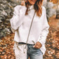 Jersey largo de cuello alto para mujer