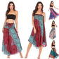Women's High Waist Yoga Skirt Gypsy Dress