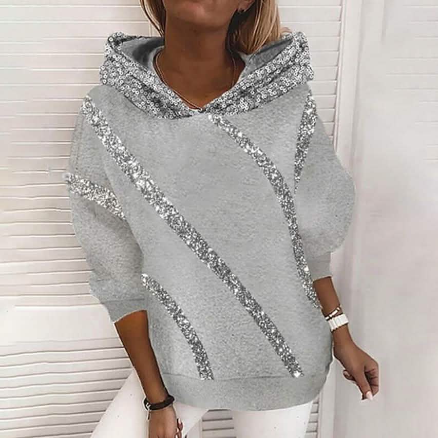 Sudadera con capucha para mujer, camuflaje