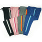 Women's Lightweight Elastic Sweat Pants Varsity Joggers with Drawstring Tie
