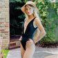 Women's Plunge One-Piece Swimsuit