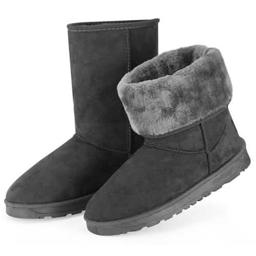 Botas de nieve impermeables para mujer