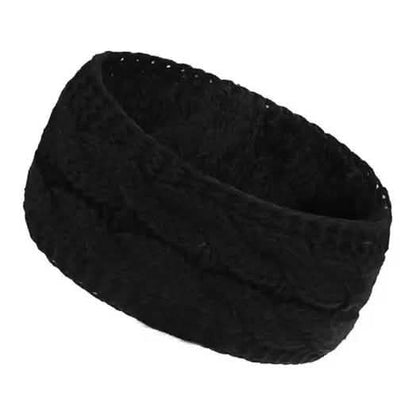 Cinta de punto trenzado para mujer (invierno)