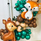 Woodland Balloon Garland Kit – Mocha, Green & Blush