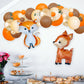 Orange & Gold Woodland Pumpkin Balloon Garland Kit