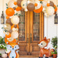 Orange & Gold Woodland Pumpkin Balloon Garland Kit