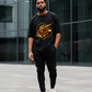 G West Work Hard Oversized T-Shirt Mens