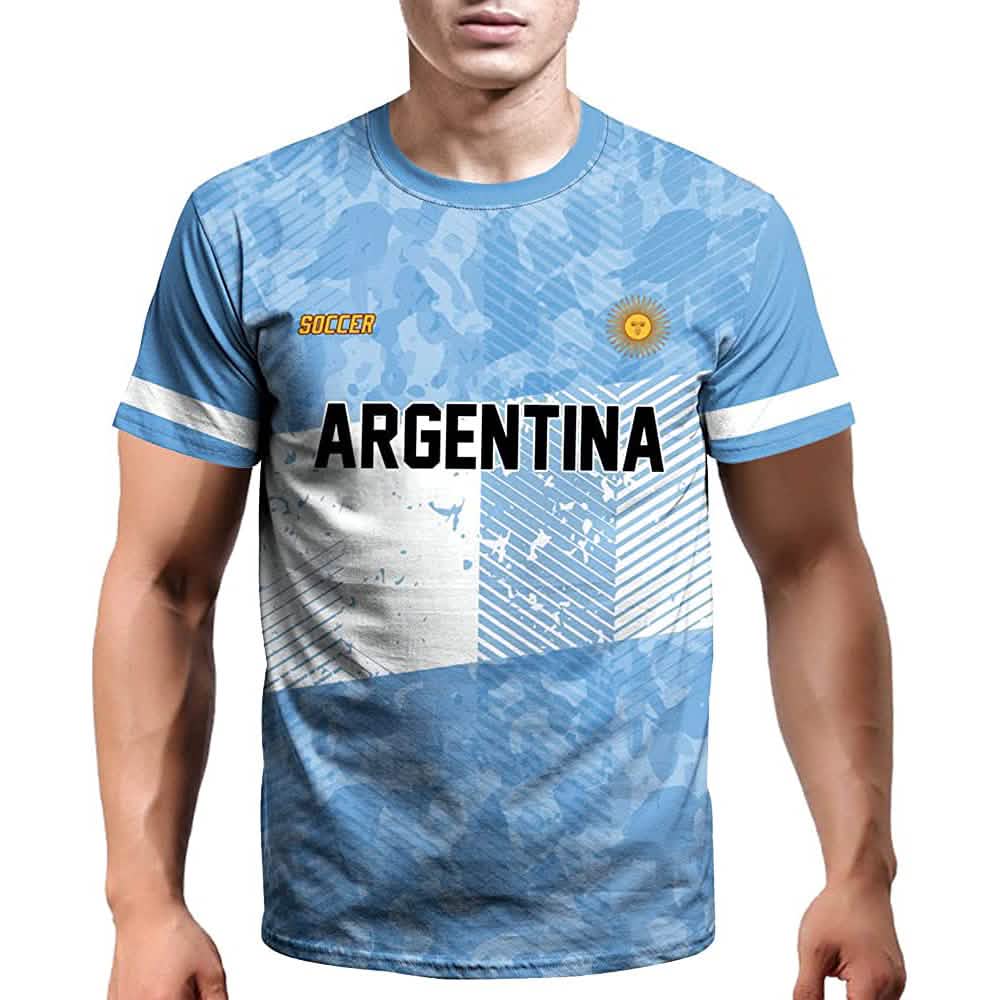 Camisetas de fútbol de la Copa del Mundo 2022 para mujer y hombre
