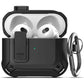 X-Armor for Airpods 3rd Generation Case with Locking Lid | Protective Carrying Pod with Carabiner Keychain (Airpods Gen 3)