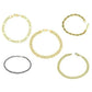 Yellow Gold Cuban, Mariner, Figaro, or Rope Bracelet Gold Filled High Polish Finish