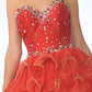 CLEARANCE - Cinderella Divine 1833 Ruffle Layer Tulle Skirt Dress (Size 4)