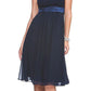 CLEARANCE - Knee Length Spaghetti Strap Chiffon Dress (Size Medium)