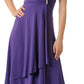 CLEARANCE - Royal Blue Dinner Cruise Evening Dress Knee Length (Size XL)