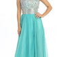 CLEARANCE - Eureka Fashion 2401 One Shoulder Corset A-Line Long Ball Gown (Size 2XL)