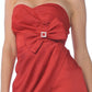 CLEARANCE - Cinderella Divine 1356 Short Cocktail Dress Tulip Skirt Strapless (Size XL)