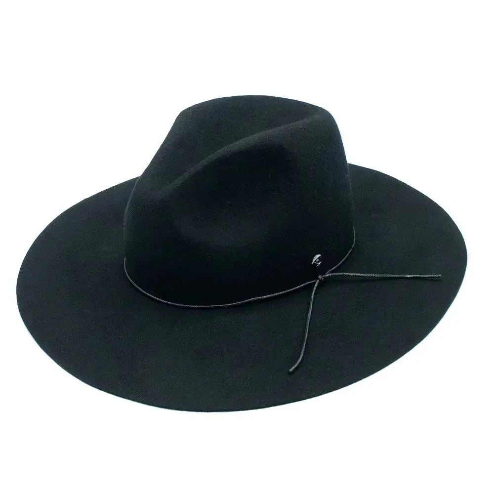 Sombrero vaquero Peter Grimm Zina de fieltro de lana de ala ancha